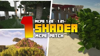 1 SHADER MCPE PATCH  Di Minecraft 120  121   Support Low End Mobile Device [upl. by Nnayecats]