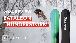 2024 Bataleon Thunderstorm Snowboard Review  Curated [upl. by Akino]