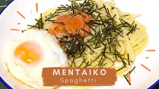 INSTANT MENTAIKO PASTAeasy recipe明太子パスタ [upl. by Blasien]