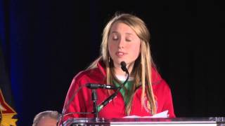 2014 Voice Of Democracy FirstPlace Winners Speech [upl. by Sessler]