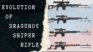 Evolution of Legendary DRAGUNOV SVD Sniper Rifle II A Brief History of Dragunov [upl. by Ardnik289]