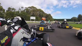 Goldstar Heat Four  Kartsport Manawatu 2019 [upl. by Leahkim652]