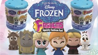 Disney Frozen Fashems  Two Pack Opening  Mashems Unboxing [upl. by Kcirrem]