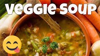 How to Make an Easy Vegetable Soup  The Frugal Chef [upl. by Hylton]