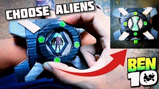 How To Make Ben 10 Omnitrix With Cardboard  DIY Omnitrix Classic Omnitrix Watch [upl. by Joktan]