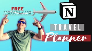 How To Use Notion As A Travel Planner  ❗️Free Notion Travel Template❗️ [upl. by Theobald]