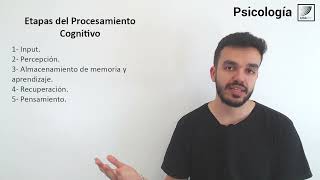 Psicología Introducción a la Psicología Cognitiva [upl. by Ciccia12]