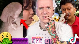 BIGGEST PIERCING KELOID Ive Ever Seen  New TikTok Piercing Fails 23  Roly [upl. by Kimbell713]