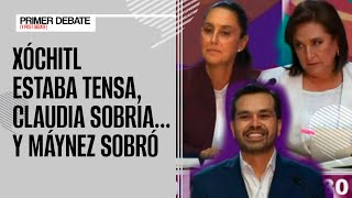 Análisis PostDebate ¬ Xóchitl estaba muy tensa e incómoda y Claudia sobria ¿Alguien ganó [upl. by Enitram]