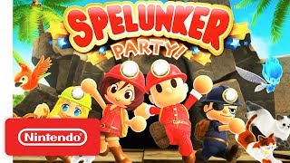 Spelunker Party  Spelunker Fun for Everyone  Nintendo Switch Launch Trailer [upl. by Kier]