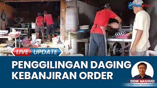 Jasa Penggilingan Daging Pasar Setono Betek Kediri Banjir Orderan Meningkat 100 dari Hari Biasa [upl. by Garratt]