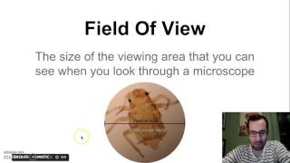 Microscopes amp Field of view Part1 [upl. by Ervin]