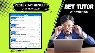 THE NEW BET STRATEGY TODAY Saturday 02 NOV 2024 [upl. by Gnolb]