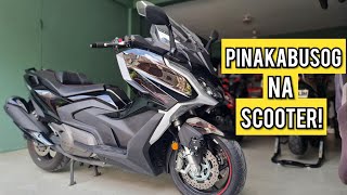 New Kymco AK 550 Premium  Full Review Sound Check First Ride [upl. by Sheilah]