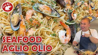 SEAFOOD AGLIO OLIO [upl. by Chubb]