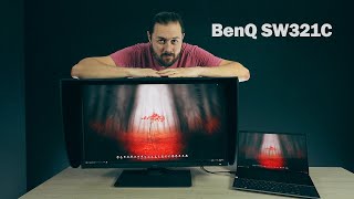 Reviewing an EPIC 32 Monitor BenQ SW321C [upl. by Wallis]