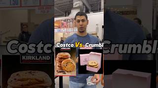 Costco Cookie Vs Crumbl Cookie🍪 shorts [upl. by Ellehcal]