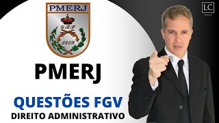 Concurso PMERJ 2024  Questões FGV  Direito Administrativo pmerj pmerj2024 [upl. by Rosana180]