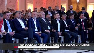 PSD Suceava a bătut în cuie listele cu candidați pentru alegerile parlamentare [upl. by Rehprotsirhc267]