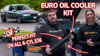 BimmerWorld x CSF E366cyl Oil Cooler Kit  Keep those oil temps DOWN [upl. by Sutton]