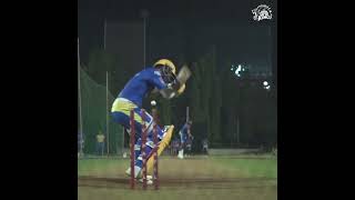 Matheesha Pathirana bowling in nets  CSK shorts [upl. by Kerin]