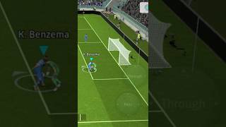 Benzema master dribbling 👀🔥🤩efootball subscribe shortvideo pes2023 [upl. by Blackmun811]