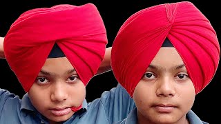 how to tie patiala shahi pagg beginners special patiala shahi pagg TURBANLOVES [upl. by Arinaj619]