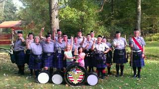 Celtic Eagle Pipe Band  20120922  Ligonier Highland Games  First Place Grade V [upl. by Annoda]