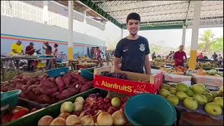 Visitando a Feira Livre de Tabira  PE  Parte 2 Canal Tô no meu Nordeste🌵nordeste [upl. by Zilvia650]