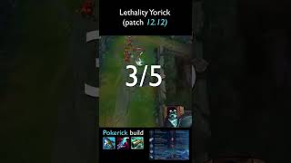 5 reasons to play Lethality Yorick [upl. by Eidde814]