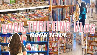 COME BOOK THRIFTING WITH US  LIBRARY BOOK SALE  BARGAIN DISCOUNT BOOK STORE  BOOK HAUL [upl. by Prosperus]