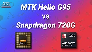 MTK HELIO G95 vs SNAPDRAGON 720G🔥 PUBG TEST  Antutu 8 Geekbench 5 Which one is better Hindi [upl. by Zaneski]