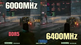 DDR5 6400 vs 6000  Ryzen [upl. by Connors]