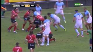 Essai Josua Tuisova Toulon vs Bayonne saison 2013 2014 [upl. by Eilahs]