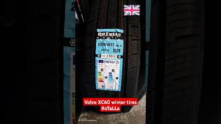 volvo xc60 shorts rotalla Volvo XC60 winter tires RoTaLLa [upl. by Eniladam898]