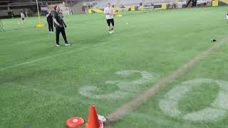 Finals at the 2024 Marquette quotBill Beckman under the domequot GUTS frisbee tournament [upl. by Cressy]