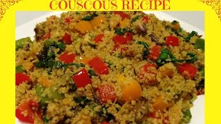 How to Cook the Perfect Couscous  Healthy Couscous Recipe [upl. by Pierce771]