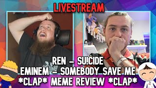 TBOR Podcast  Ren Nf Eminem Song Reactions  clap clap Meme Review [upl. by Salangia]