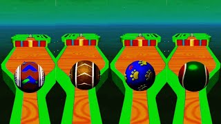 Space Balls game Vs rolling Balls gameGoing  balls game Speed run play games [upl. by Anisirhc]