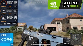 GTX 980 Ti  PUBG  1080p tested in 2024 [upl. by Bernita]