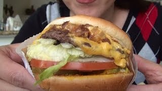 SassESnacks ASMR  INNOUT BURGER Burger amp Fries  Eating Sounds [upl. by Ernaldus]