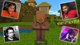 Indian gamers almost got heart attack while playing Minecraft 🔴 techno gamerz bbs smarty fleet [upl. by Euqinahc956]