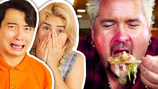 CONFUSED BY Guy Fieri Cheeseburger Fried Rice ft Auntie Liz [upl. by Olympe]