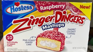 Hostess Raspberry zinger dingdong review [upl. by Reseta482]