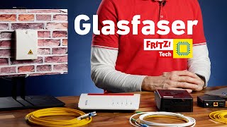 Glasfaser – Die Zukunft der Datenübertragung  FRITZ Tech 15 [upl. by Reifnnej62]