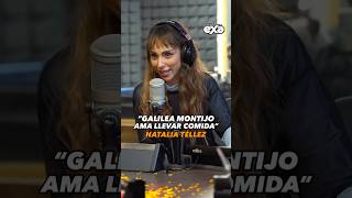 NataliaTéllez nos habla de cómo a GalileaMontijo le gusta llevarle comida a la producción 🙌 [upl. by Seligman]