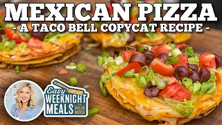 Easy Weeknight Meal Mexican Pizza  Blackstone Griddles [upl. by Cutcheon]