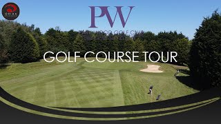 Park Wood Golf Course tour Holes 1  18 Early spring edition [upl. by Atinod]