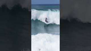 Luke Swanson At Huge Haleiwa surfing [upl. by Natehc]