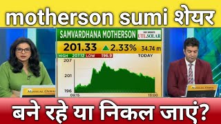 🔴samvardhan Motherson share letest news  samvardhan Motherson stock analysis [upl. by Vittoria417]